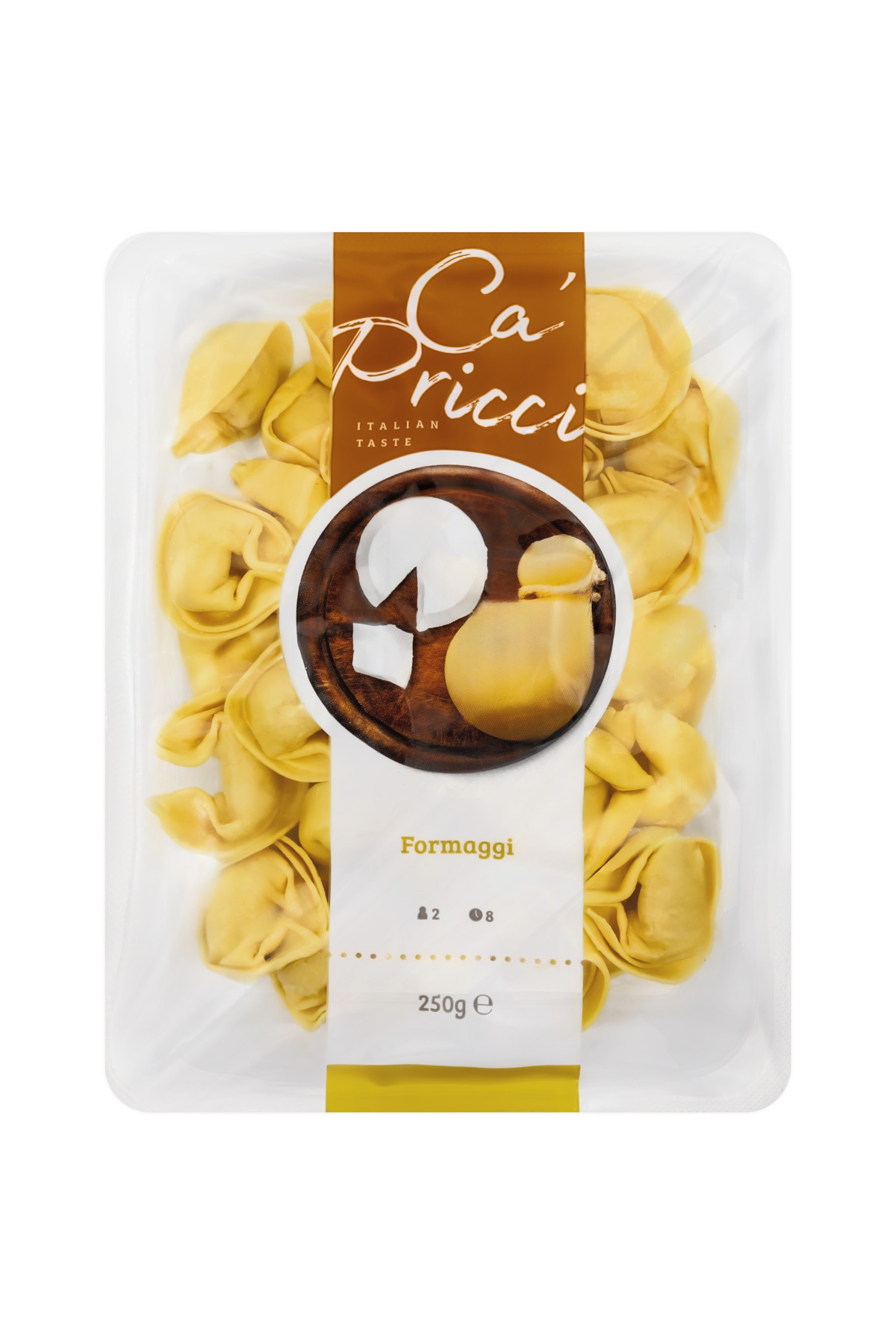 Tortellini “Ca' Pricci“ FORMAGGI 250g